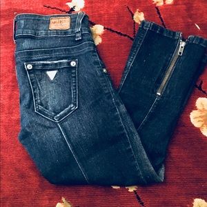 Butt Lifting Guess Crop Stretch Jeans